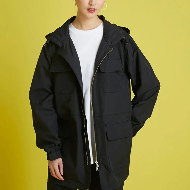 Converse Parka Coats Unisex Ink Black-2