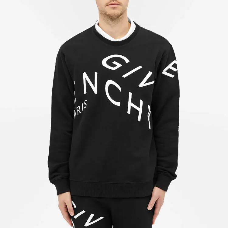 Givenchy Refracted Embroidered Logo Crewneck-3