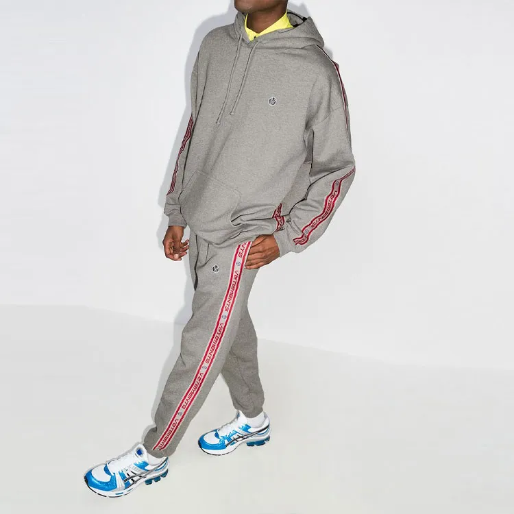 Vetements Knitted Sports Pants Men's Gray-2