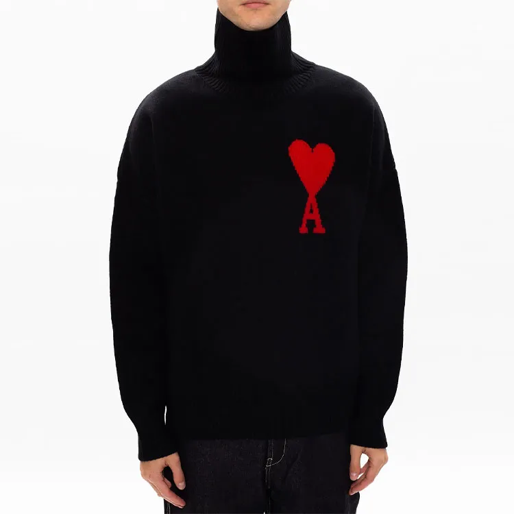 AMIPARIS Sweaters Unisex Black-1
