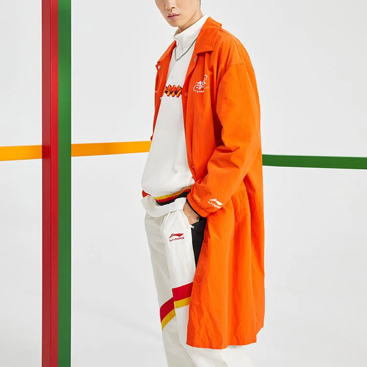 LiNing Jackets Men Flame Orange-6