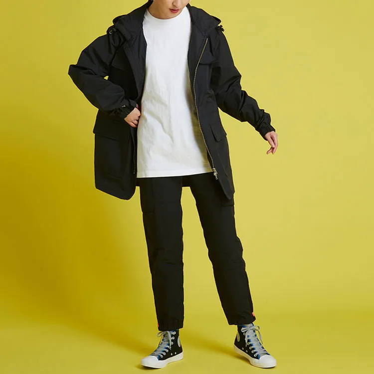Converse Parka Coats Unisex Ink Black-4