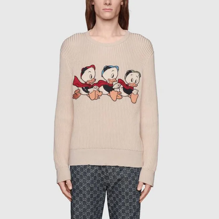 GUCCI x Disney Sweater Men's Ivory White-2