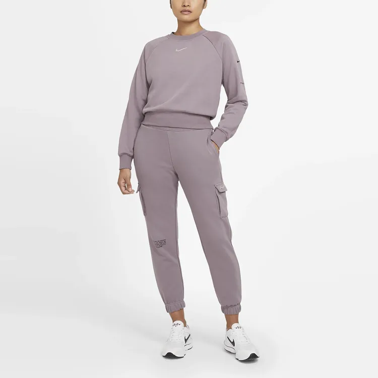 Nike Knitted Sweatpants Women's Smoke Purple-2
