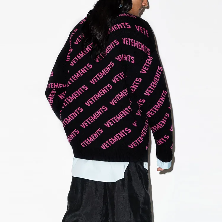 Vetements Sweaters Men Black-1