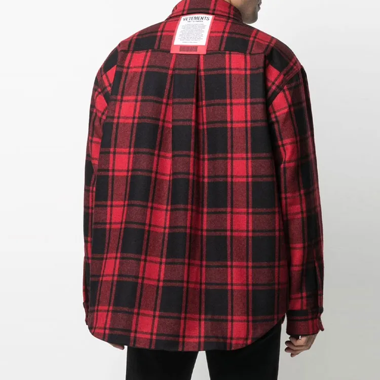 Vetements Shirts Unisex Red-2