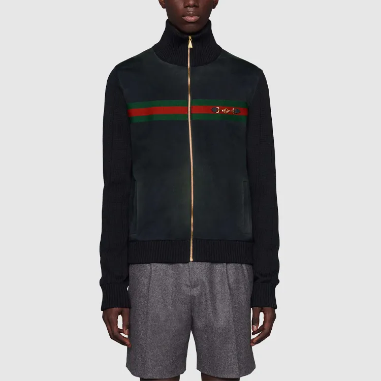 GUCCI Jackets Men Black-2