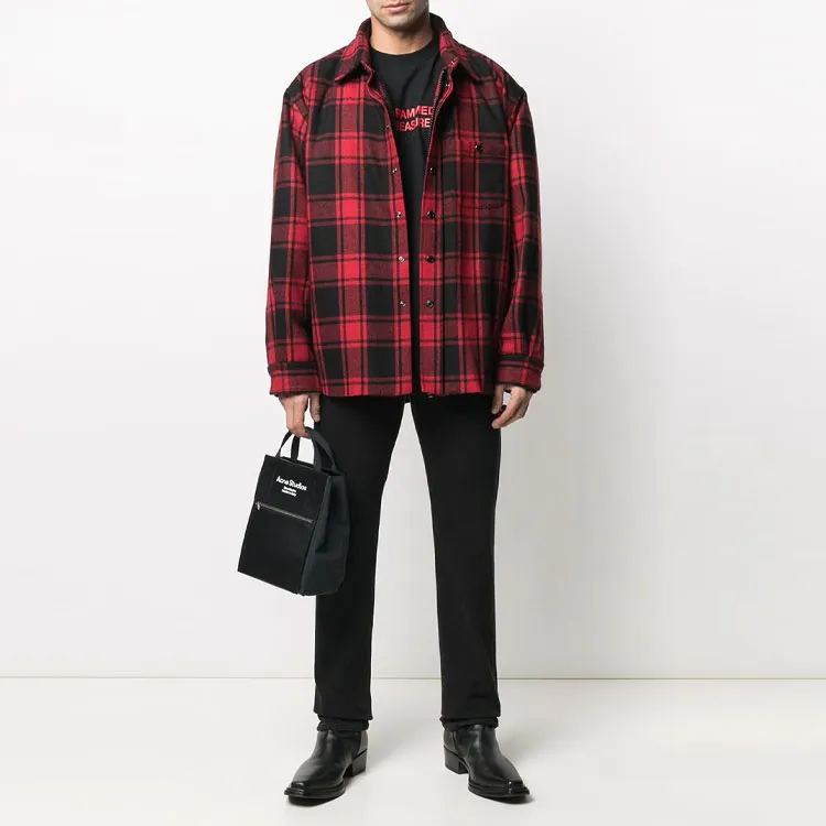 Vetements Shirts Unisex Red-3