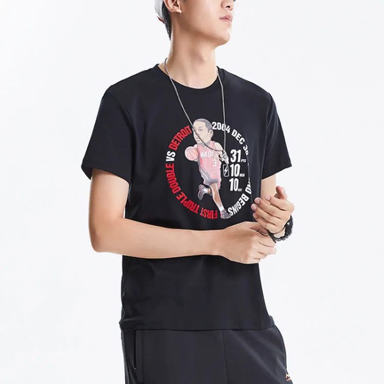 LINING T-Shirts Men New Standard Black-2