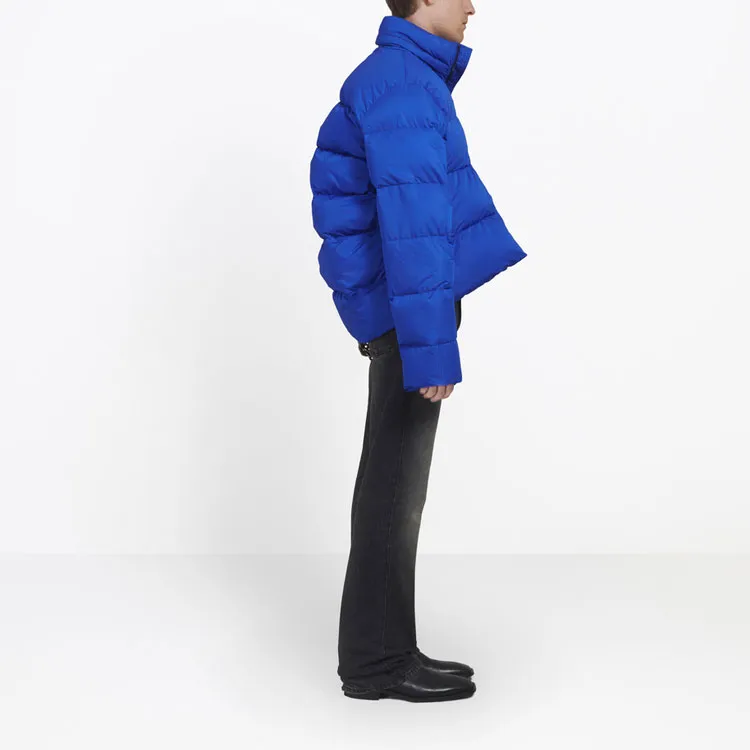 Balenciaga Down Jacket Winter Unisex Blue-5