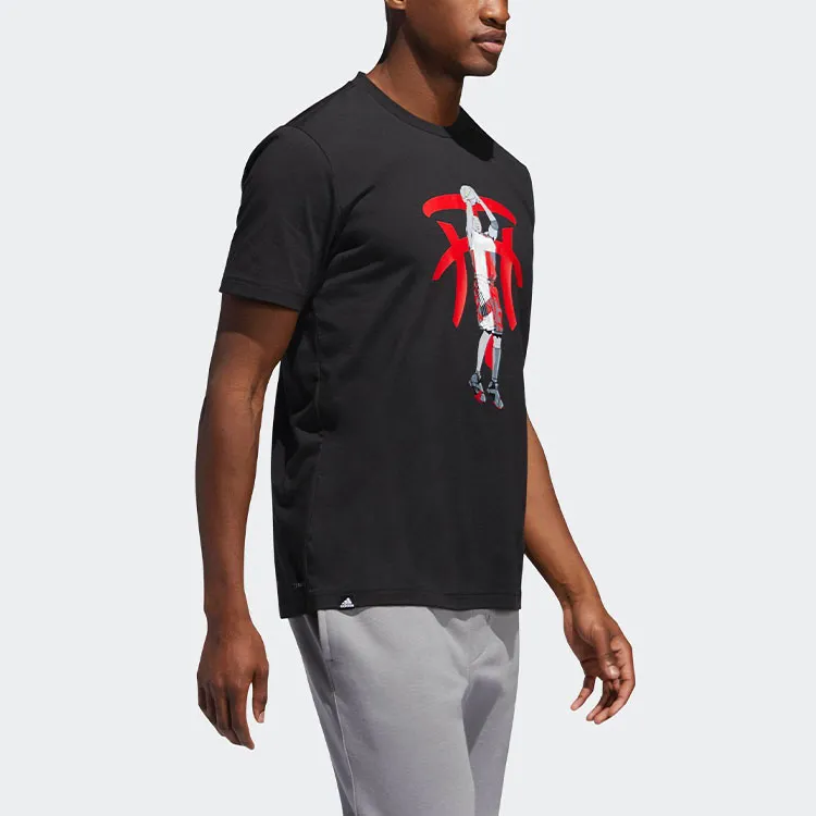 Adidas Set in Sleeve T Shirt Men's Men's-5