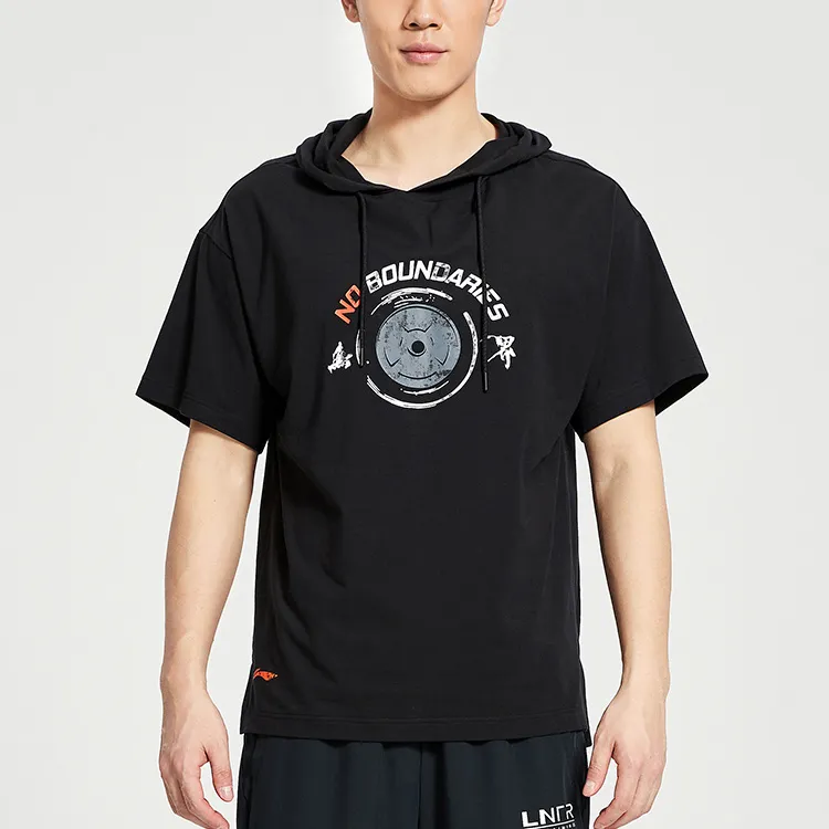 LINING T Shirts Men New Standard Black-2