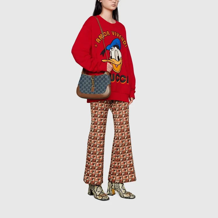 Disney X GUCCI Sweatshirts Men Red-3