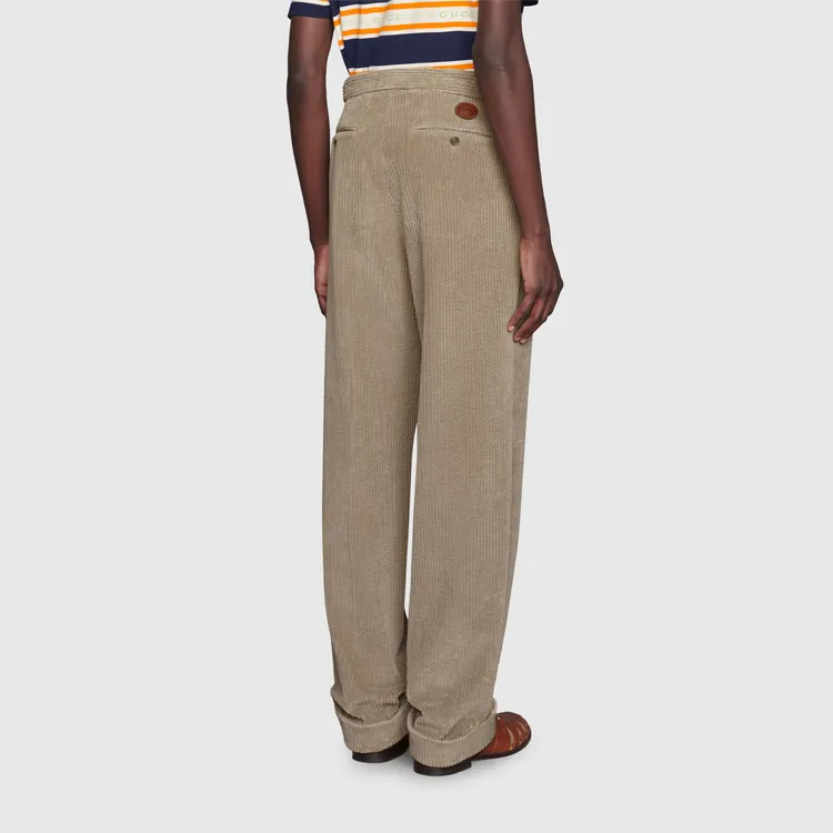 GUCCI Casual Pants Men Beige-3