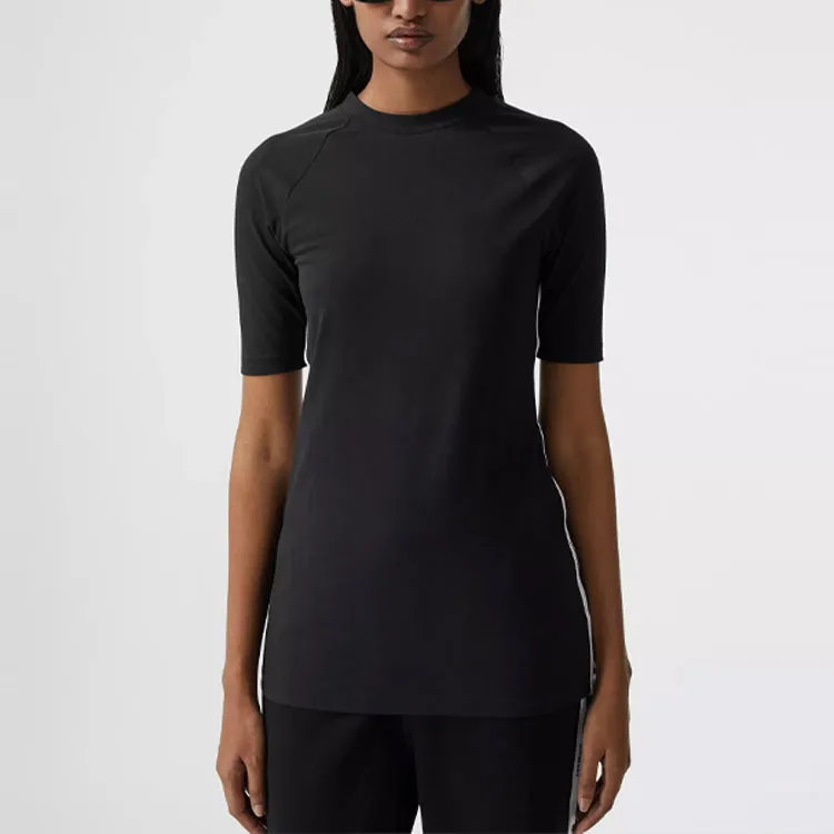 Burberry Short Sleeved Dresses Women's Black-4