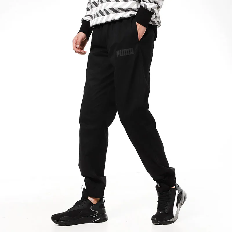 PUMA Sports Pants Men Black-4