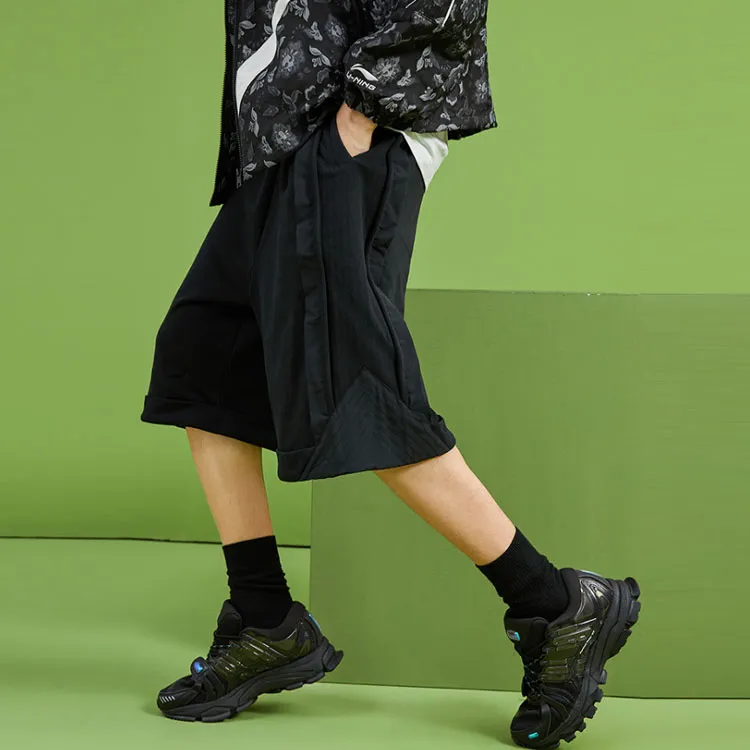 LiNing Knitted Sweatpants Men Black-5