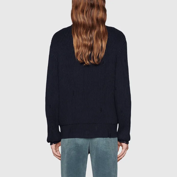 Disney X GUCCI Sweaters Men Dark Blue-3