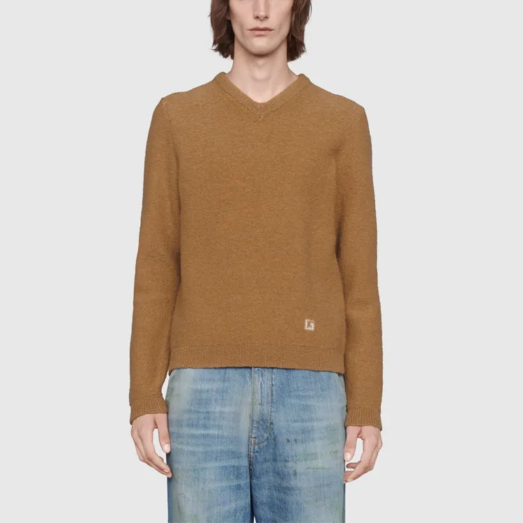 GUCCI Sweaters Men Camel-1
