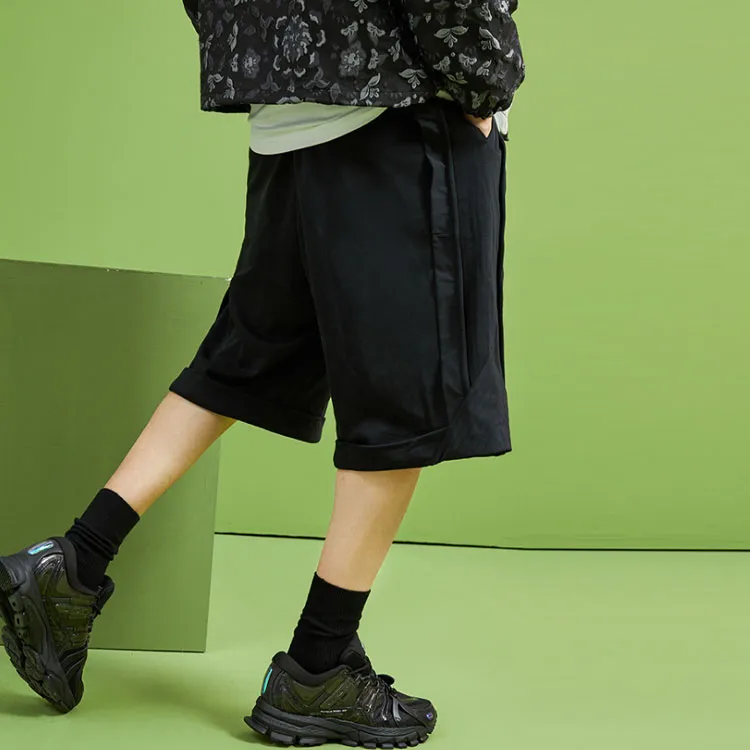 LiNing Knitted Sweatpants Men Black-4