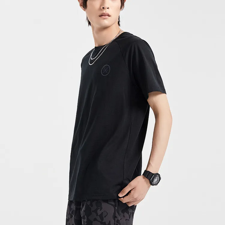 LINING T Shirts Men New Standard Black-5