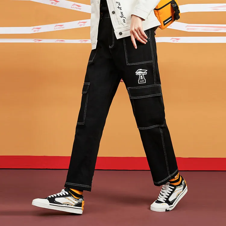 X girl X LINING Casual Pants Women's New Standard Black-5