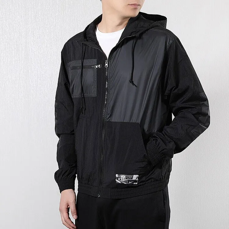 Nike Jackets Men Black-4