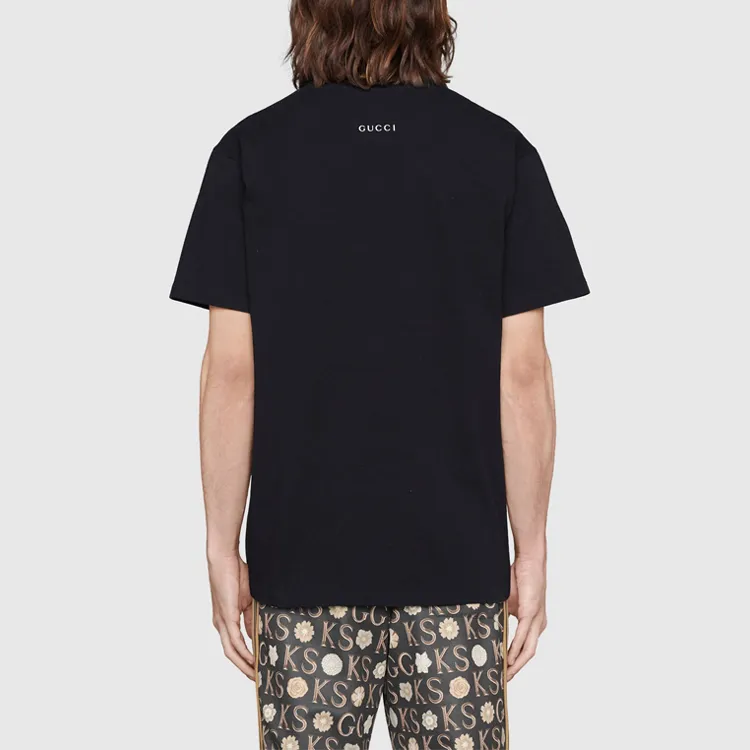 GUCCI X Disney Men Donald Duck T-Shirt Black/Multi-4