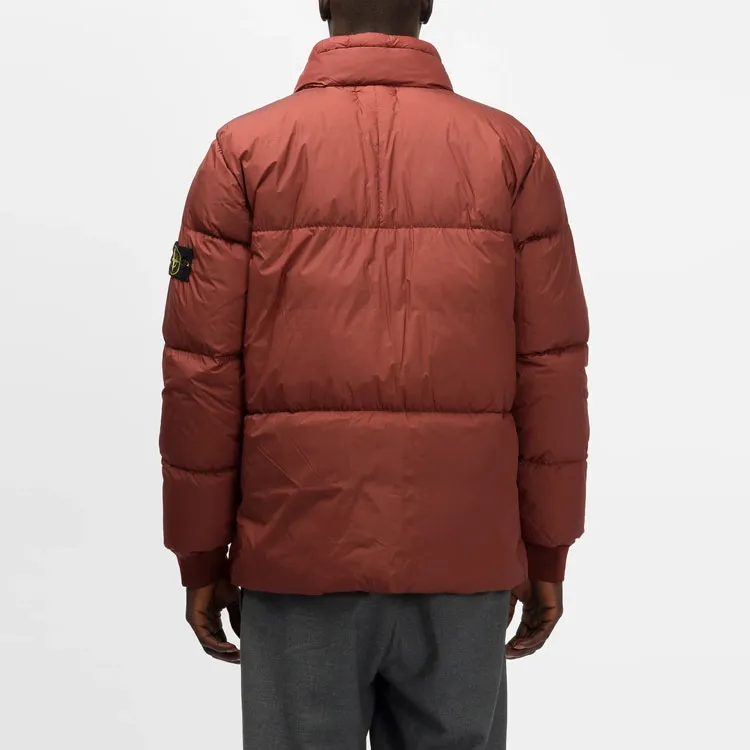 STONE ISLAND Down Jackets Men Russet-3