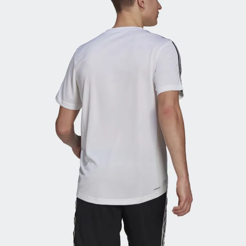 Adidas Set in Sleeve T Shirt Men's White-2