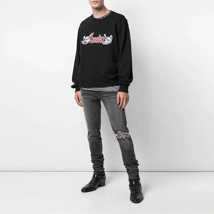 AMIRI Sweatshirts Men Black-3