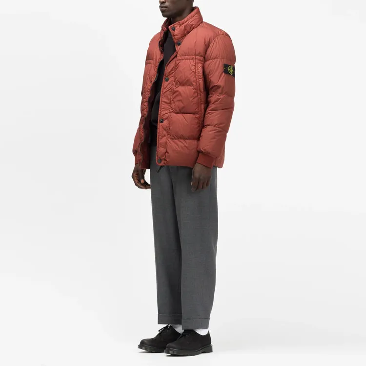 STONE ISLAND Down Jackets Men Russet-1