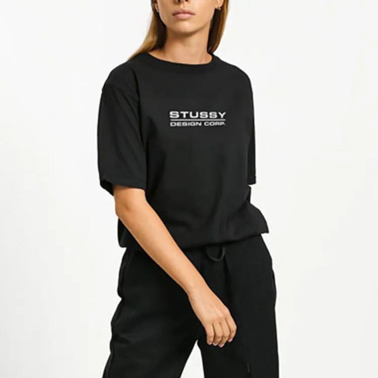 Stussy Design Corp Tee Black-4