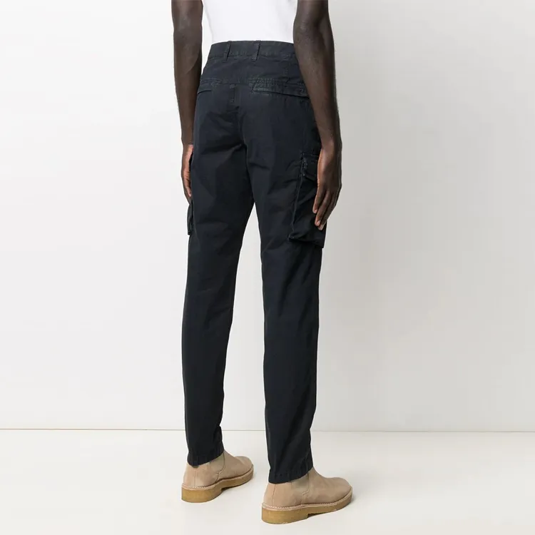 STONE ISLAND SS21 Cargo Pants Men's Dark Blue-3