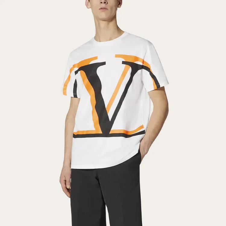 Valentino T-Shirts Men White-1