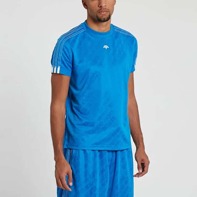 Adidas Originals x Alexander Wang Soccer Jersey Men's Blue-4