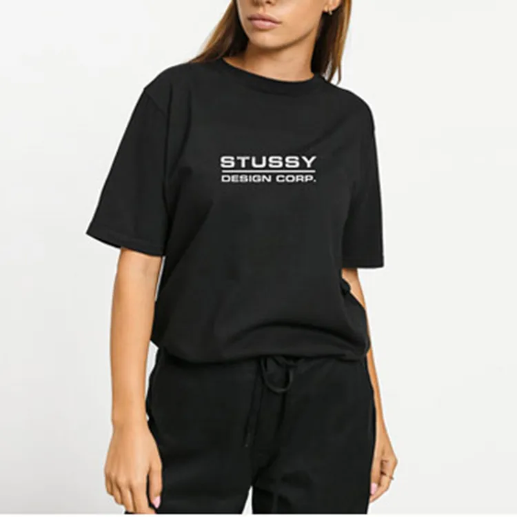 Stussy Design Corp Tee Black-2
