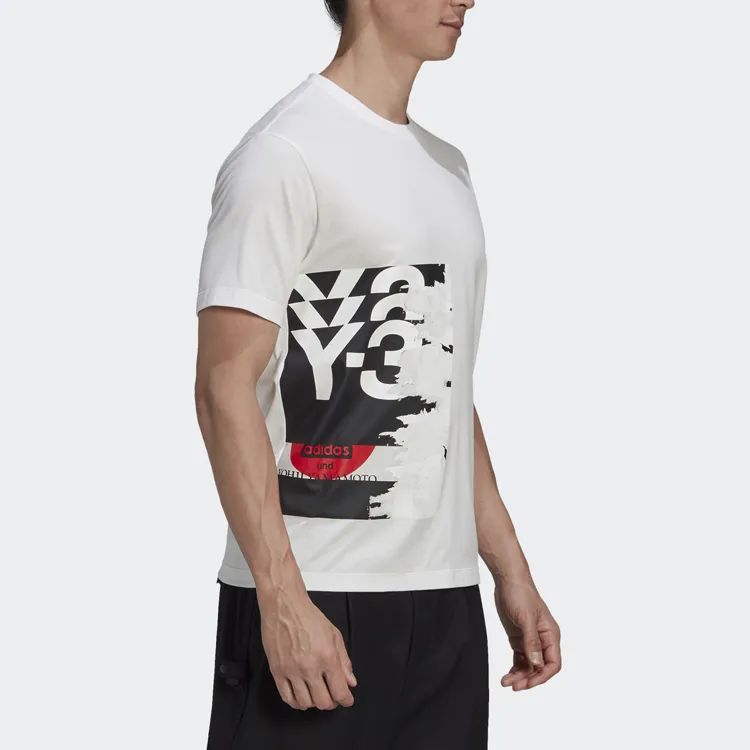 Y 3 T Shirts Men White-4