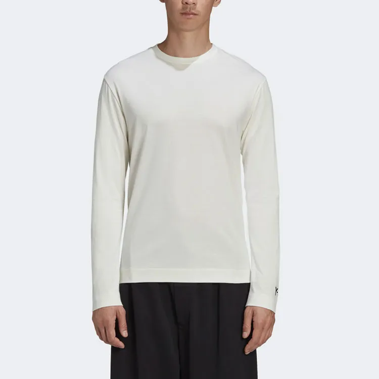 Y 3 T Shirts Unisex Ecru-2