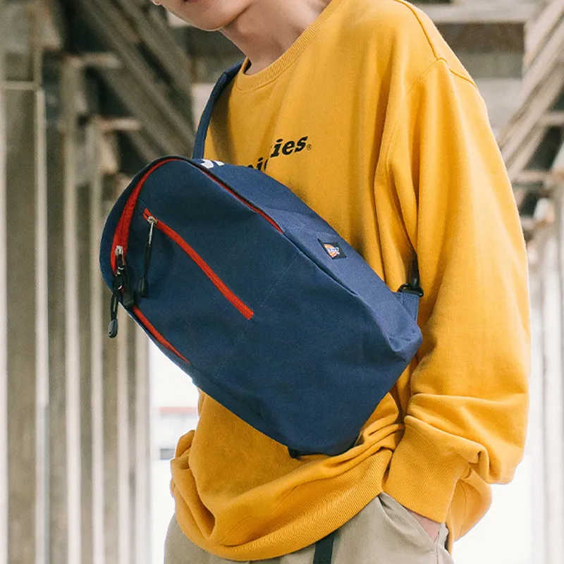 Dickies Canvas Canvas Bag Sling Bag Fanny Pack Crossbody Bag Regular Unisex Marine Blue-3