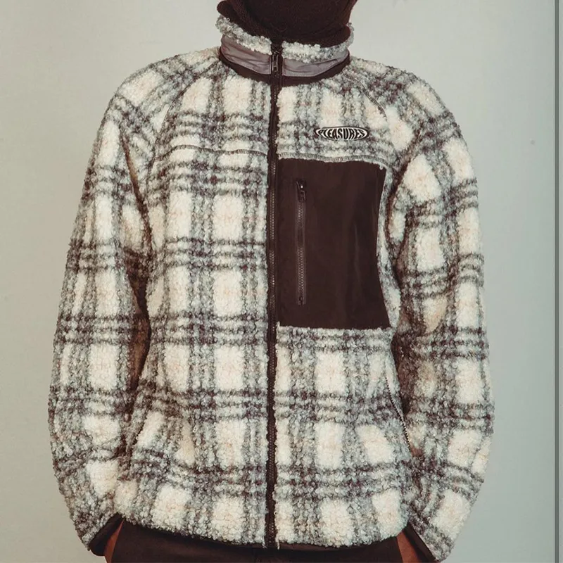 PLEASURES Wraith Poodle Polar Fleece Jacket-4