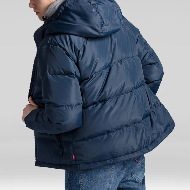Levis Down Jackets Men Navy Blue-3