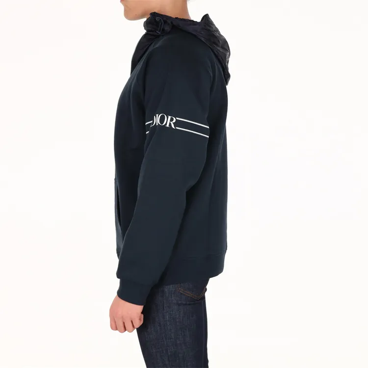 DIOR Quarterly New Products Sweatshirts Men Blue-3