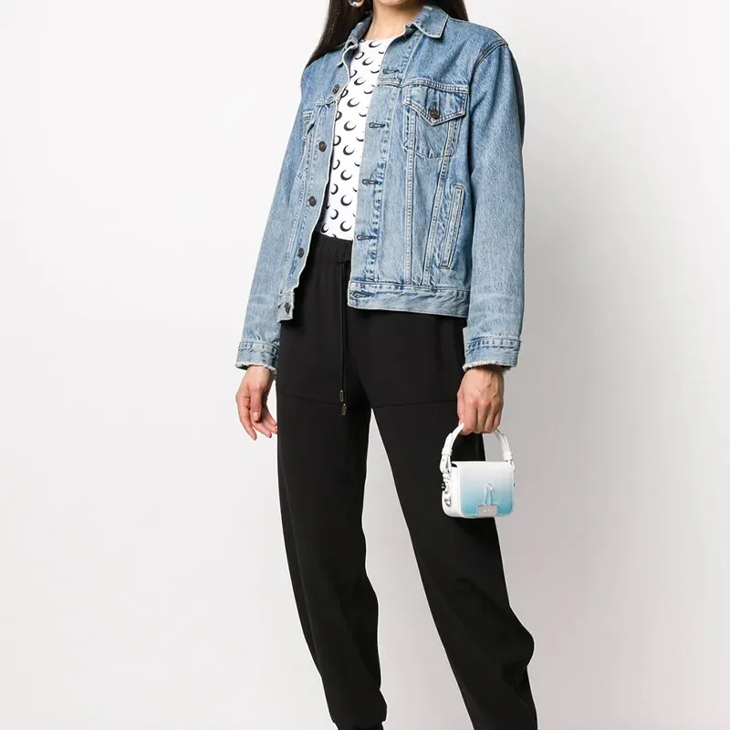 OFF WHITE Degrade Baby Flap Bag Light Blue-3