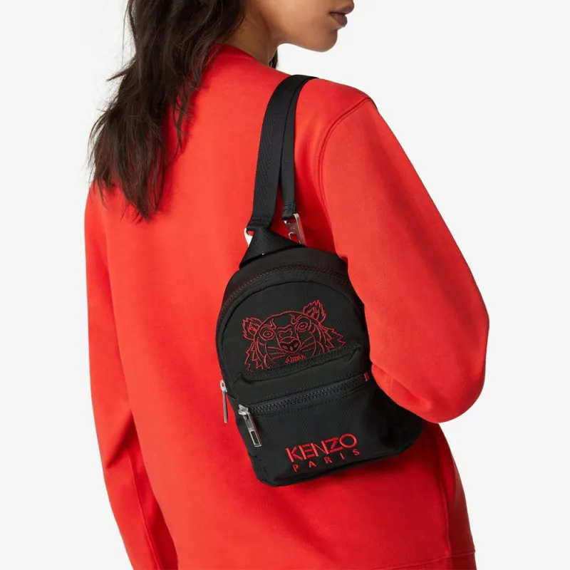 KENZO Canvas Backpack Mini Men's Black-4