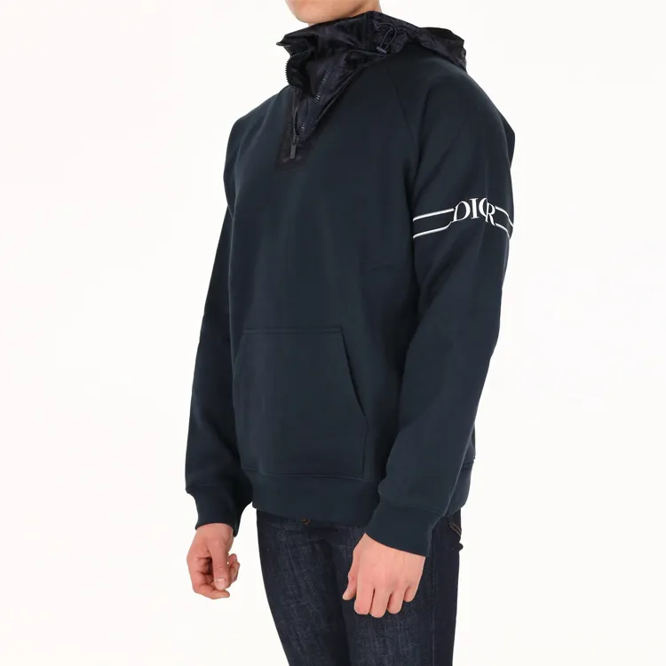 DIOR Quarterly New Products Sweatshirts Men Blue-4