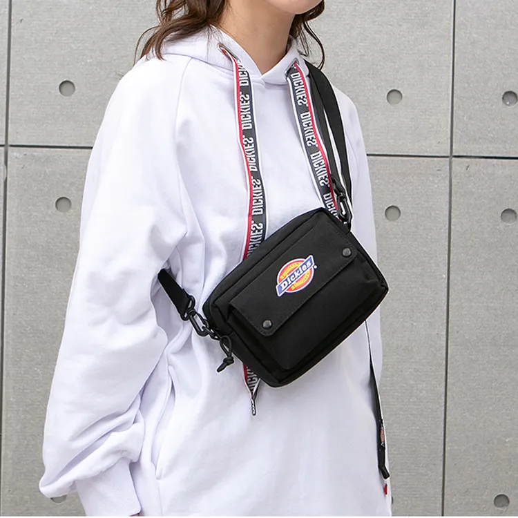 Dickies Polyester Cell Phone Pouch Shoulder Bag Crossbody Bag Regular Unisex Black-2
