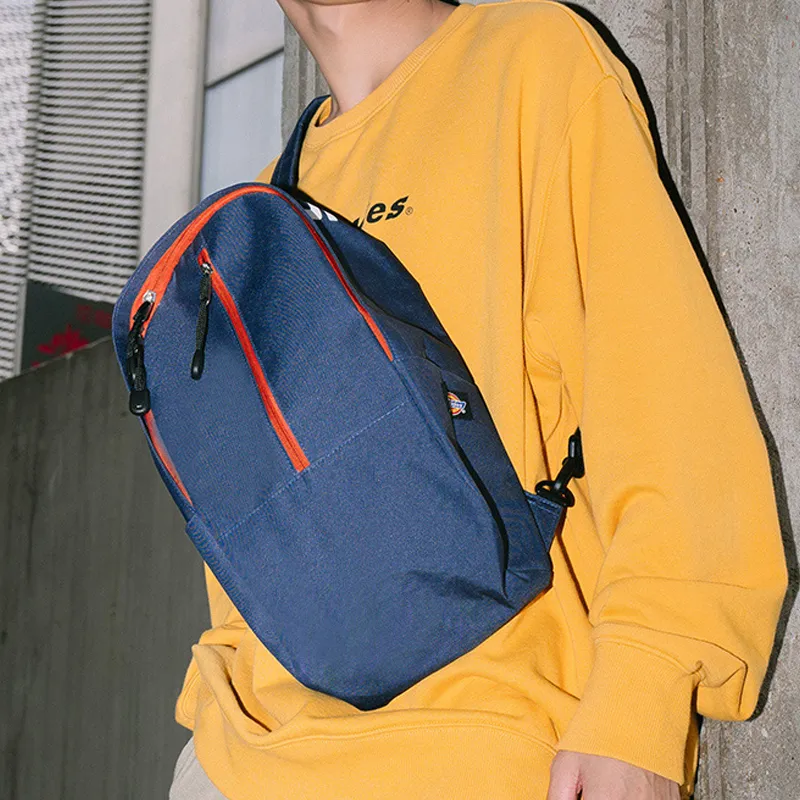 Dickies Canvas Canvas Bag Sling Bag Fanny Pack Crossbody Bag Regular Unisex Marine Blue-2