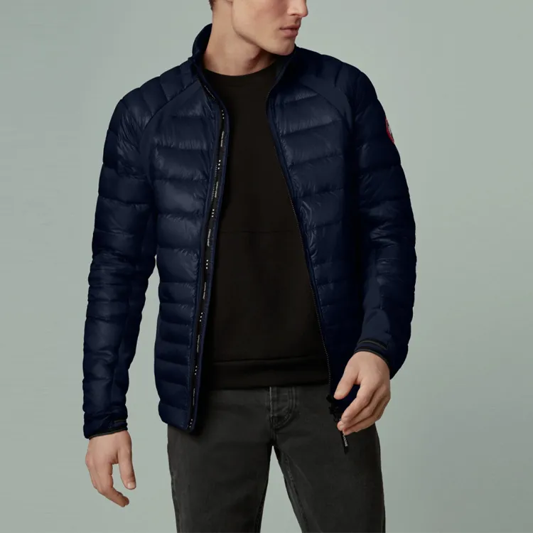 Canada Goose Winter Down Jacket Men's Navy Blue-2