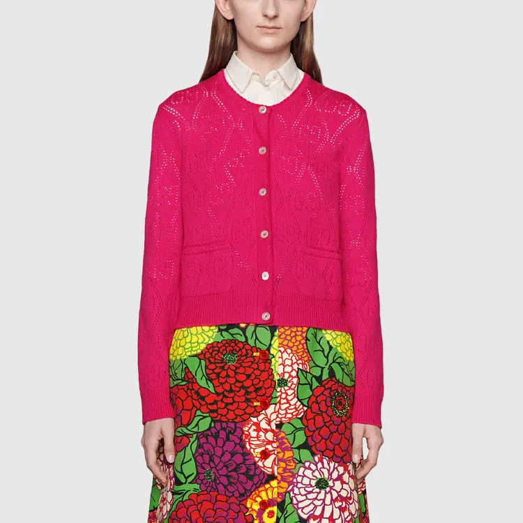 GUCCI Sweaters Women's Fuchsia-1